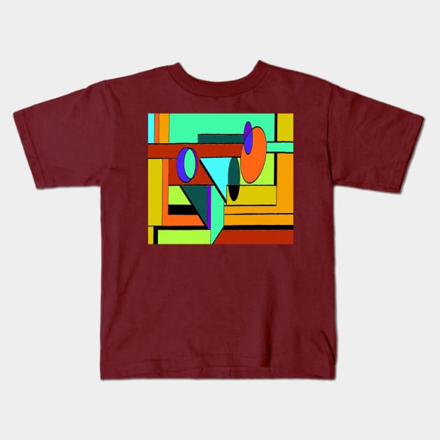 Gio Modern 7 Kids T-Shirt by jmodern